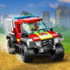 LEGO® City 60393 - Hasičský tereňák 4x4 - Cena : 188,- Kč s dph 