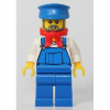 LEGO<sup></sup> City - Overalls Blue over V-Neck Shirt