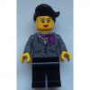 LEGO<sup></sup> Creator - Dark Bluish Gray Jacket with Magenta Scarf