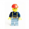 LEGO<sup></sup> City - Construction Worker - Shirt with Harness and Wrenc