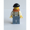 LEGO<sup></sup> City - Swamp Police - Crook Male with Black Knit Cap and 