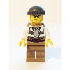 LEGO<sup></sup> City - Swamp Police - Crook Male with Dark Bluish Gray Kn