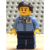 LEGO<sup></sup> City - Medium Blue Uniform Shirt with Pocket and Octan Lo