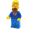 LEGO<sup></sup> Minifigurky - Homer Simpson with Tie and Jacket - Minifig only 