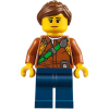 LEGO<sup></sup> City - City Jungle Explorer Female - Dark Orange Shirt wi