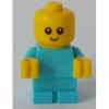 LEGO<sup></sup> City - Baby - Medium Azure Body with Yellow 