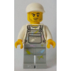 LEGO<sup></sup> City - Light Bluish Gray Overalls with Paint Splatters