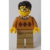 LEGO<sup></sup> City - Medium Dark Flesh Argyle Sweater