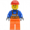 LEGO<sup></sup> Juniors - Overalls with Safety Stripe Orange