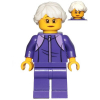 LEGO<sup></sup> City - Grandmother - Dark Purple Tracksuit