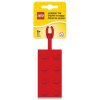 LEGO Jmenovka na zavazadlo - kostka 2x4, erven - Cena : 80,- K s dph 