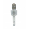 Mikrofon karaoke Bluetooth stbrn na baterie s USB kabelem v krabici 10x28x8,5cm - Cena : 629,- K s dph 