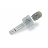 Mikrofon karaoke Bluetooth stbrn na baterie s USB kabelem v krabici 10x28x8,5cm - Cena : 629,- K s dph 
