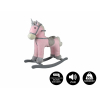 Kůň houpací růžový jednorožec plyš na bat. 71cm se zvukem a pohybem nosnost 50kg v krab. 62x56x19cm - Cena : 1084,- Kč s dph 