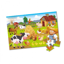 Obrázek Puzzle farma maxi 48 ks 90 x 60 cm