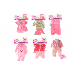 Obrázek Oblečky / Šaty pre bábiky veľkosti 30-45cm - 25x40cm
