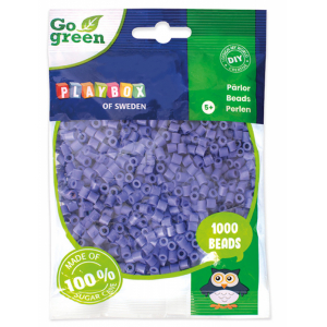 Obrázek Zažehlovací korálky 1000ks fialové Go Green