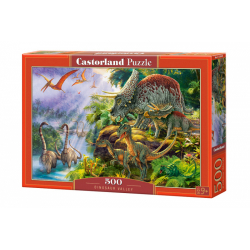 Obrázek Puzzle Castorland 500 dílků - Údolí dinosaurů
