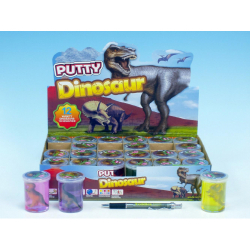 Obrázek Sliz - hmota dinosaurus 6cm - 6 farieb