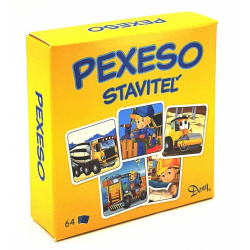 Obrázek Pexeso Stavitel v krabičce