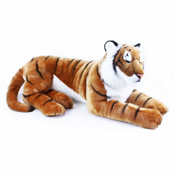 Obrázek plyšový tygr ležící 92 cm