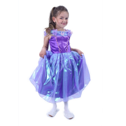 Obrázek Dětský kostým fialová princezna (M)