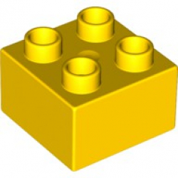 Obrázek LEGO<sup><small>®</small></sup> DUPLO<sup><small>®</small></sup> - Kostička 2x2, ?ltá