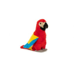 Obrázek Plyš Papoušek červený 20 cm