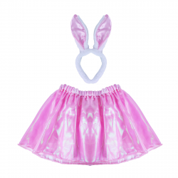 Obrázek Dětský kostým tutu sukně s čelenkou zajíček
