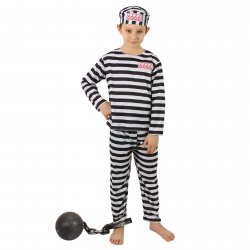 Obrázek Dětský kostým vězeň (S) e-obal