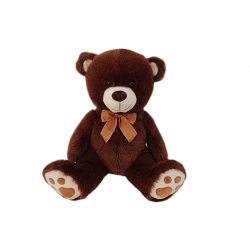 Obrázek Medvídek sedící hnědý 40 cm