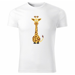 Obrázek Tričko Veselá zvieratká - Žirafa, veľ. S