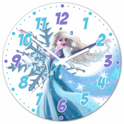 Obrázek Nástenné hodiny Rozprávky - Ľadová princezná - 30 cm
