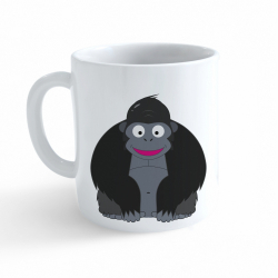 Obrázek Hrnek Veselá zvířátka - Gorila