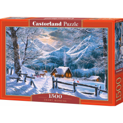 Obrázek Puzzle Castorland 1500 dílků - Zasněžené ráno