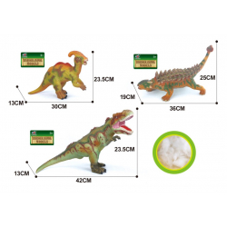 Obrázek Dinosaurus měkký 3 druhy 42 cm