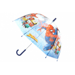 Obrázek Deštník Spider-man průhledný manuální