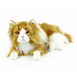 Obrázek plyšová kočka perská ležící 35 cm