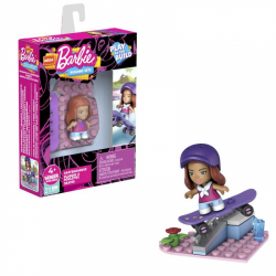 Obrázek Mega Construx Barbie můžeš být kým chceš - Skateborder