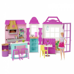 Obrázek Barbie Restaurace s panenkou herní set HBB91 TV