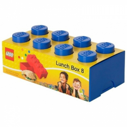 Obrázek LEGO<sup><small>®</small></sup> box na svačinu 100 x 200 x 75 mm - modrá
