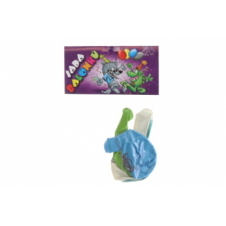 Obrázek ZOO runde Luftballons farbig bedruckt 4 Stück