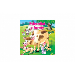 Obrázek Kniha Zvieratká z farmy pre najmenších SK verzia 18x18cm