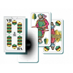 Obrázek Heiratsbizeps-Kartenspiel in einem Papierkasten