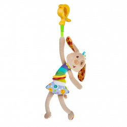 Obrázek Dětská plyšová hračka s vibrací Akuku pejsek
