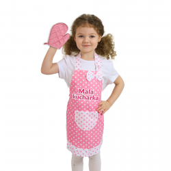 Obrázek Set malá kuchařka s rukavicí