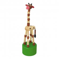 Obrázek Detoa Mačkací figurka Žirafa