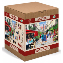 Obrázek Dřevěné puzzle - Paříž L 505 dílků