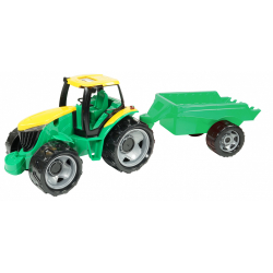 Obrázek Traktor plast bez lyžice a bagra s vozíkom
