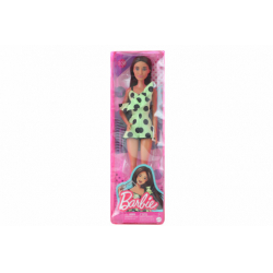 Obrázek Barbie Modelka - limetkové šaty s puntíky HJR99 TV 1.1.-30.6.